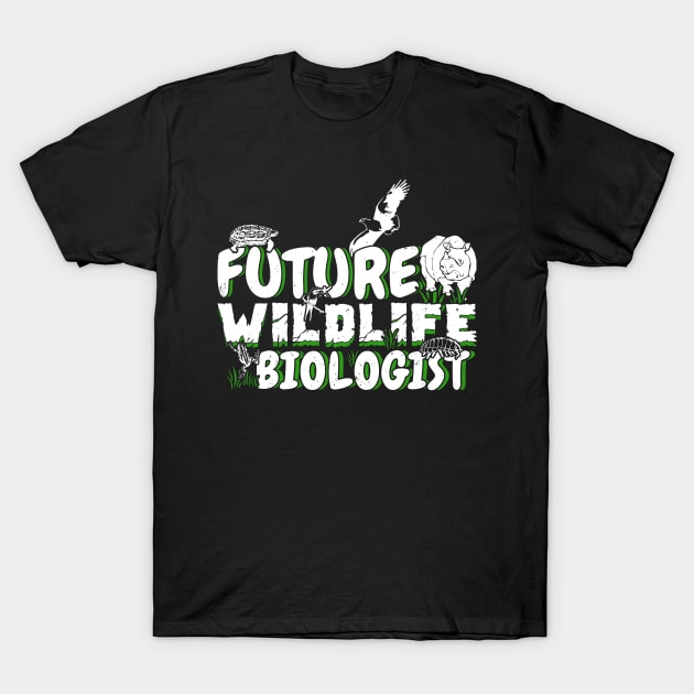 Animal Biology Future Wildlife Biologist Gift T-Shirt by Dolde08